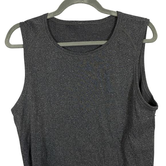 Lululemon Gray Sleeveless Ruched Sides Size 10 - Picture 2 of 7